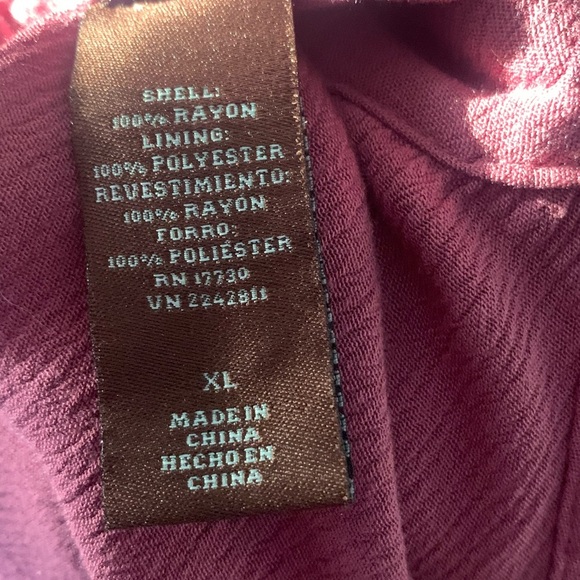 Knox Rose Cold Shoulder Long Sleeve Metal Studded Boho Romper Size XL - Picture 10 of 10